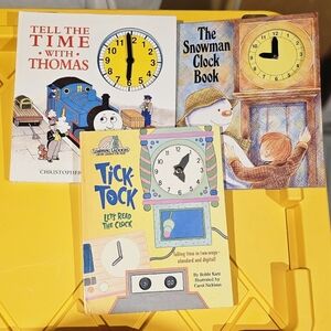 Tick Tock Clock Book Set for Kids